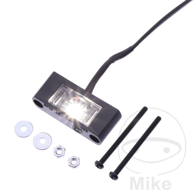 Luz de matrícula LED JMP Mini | Motos Camaral