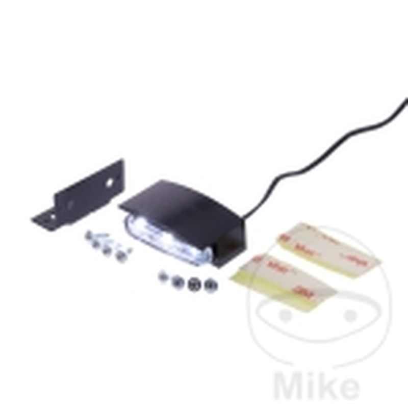 Luz de Matrícula LED Aluminio JMP | Motos Camaral