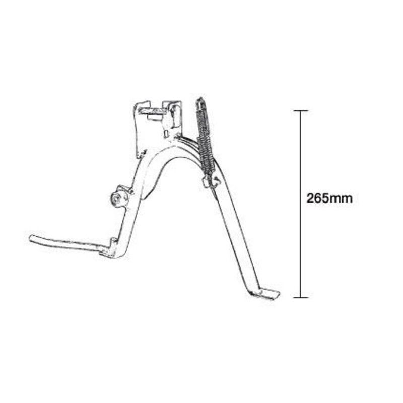 Caballete central completo BUZZETTI - motoscamaralweb.com