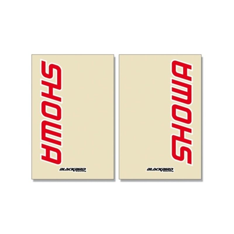 Adhesivo de horquilla Blackbird Crystal trasparente Showa 2 Pcs 5045S - motoscamaralweb.com