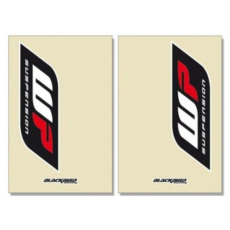 Adhesivos de horquilla Blackbird WP transparente - motoscamaralweb.com