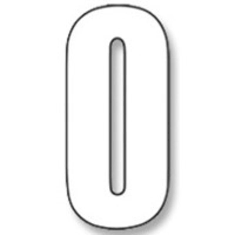 Numeros de carrera blanco - Pack de 3 uds Blackbird Crystal 5027/10/0 - motoscamaralweb.com