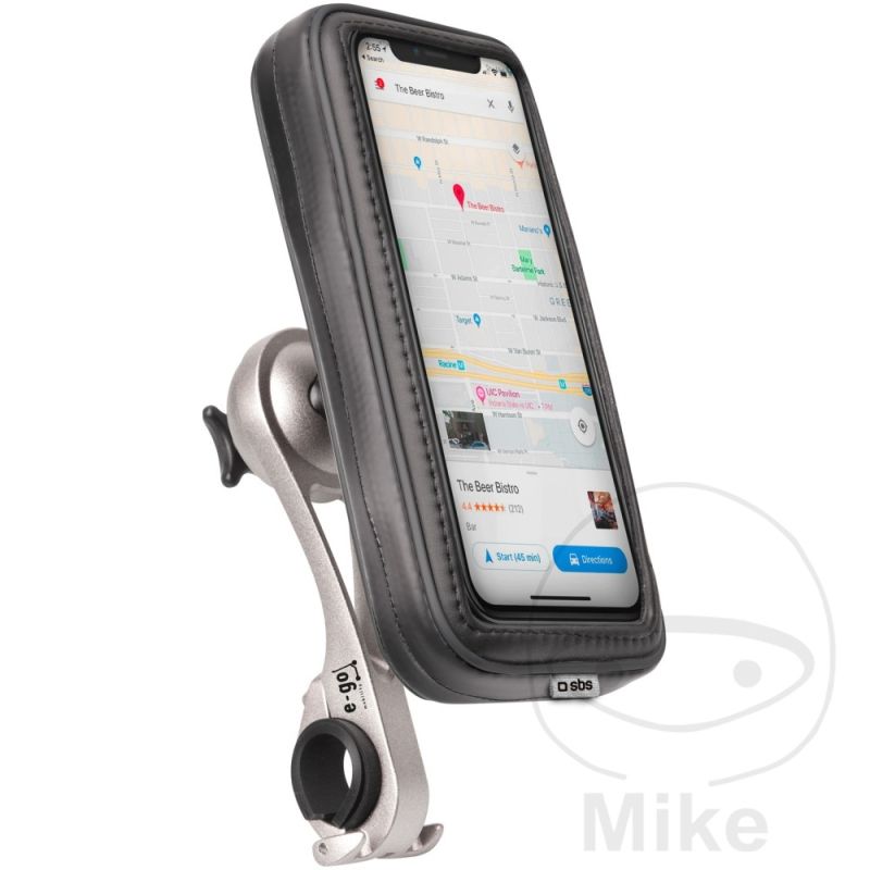 Soporte Teléfono SBS de Aluminio con Funda | Motos Camaral