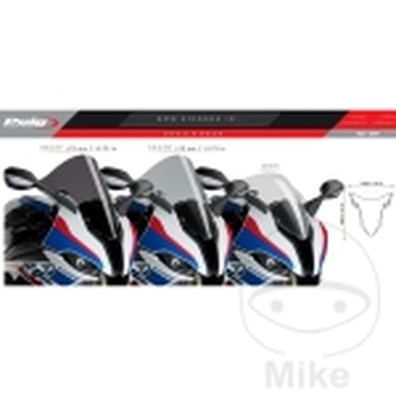Cúpula Racing Puig Oscuro | Parabrisas Moto | Motos Camaral