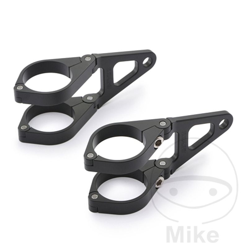Soporte Faro Daytona 39 mm Corto Aluminio Negro | Motos Camaral