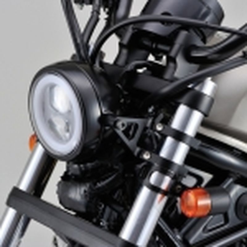 Soporte Faro Daytona 39 mm Corto Aluminio Negro | Motos Camaral
