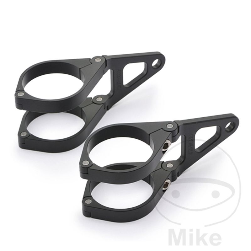 Soporte Faro Daytona 49 mm Corto Alu Negro | Motos Camaral