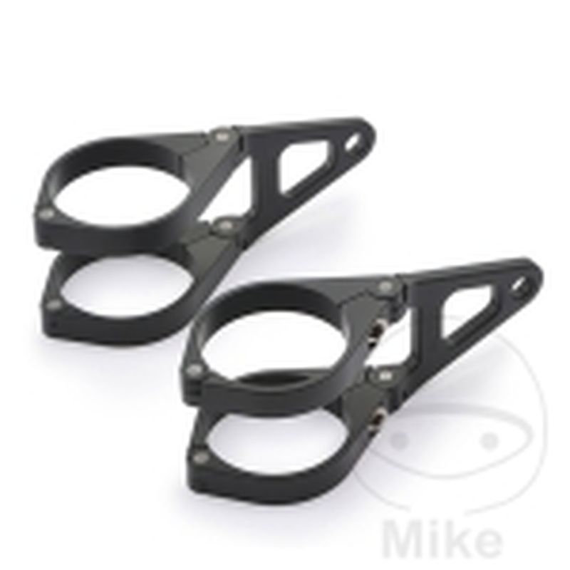 Soporte Faro Daytona 49 mm Corto Alu Negro | Motos Camaral