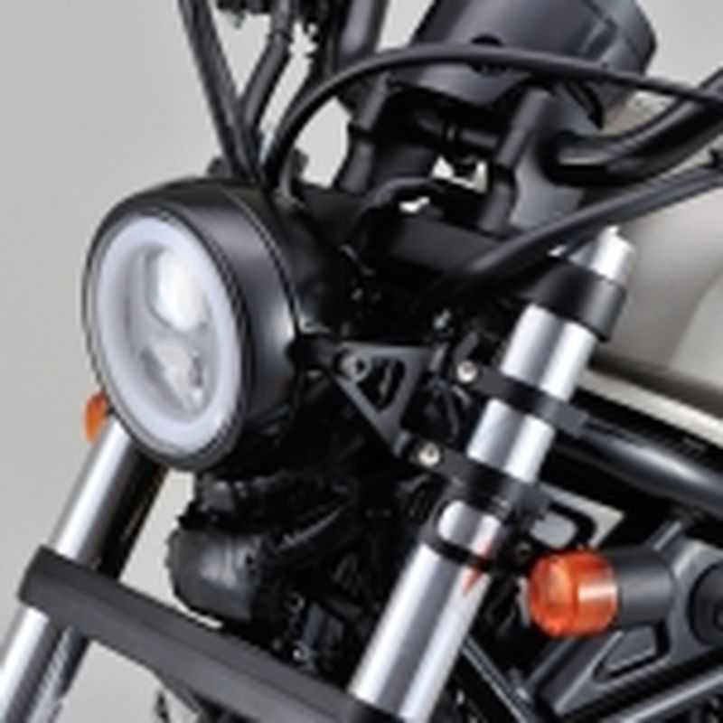 Soporte Faro Daytona 49 mm Corto Alu Negro | Motos Camaral