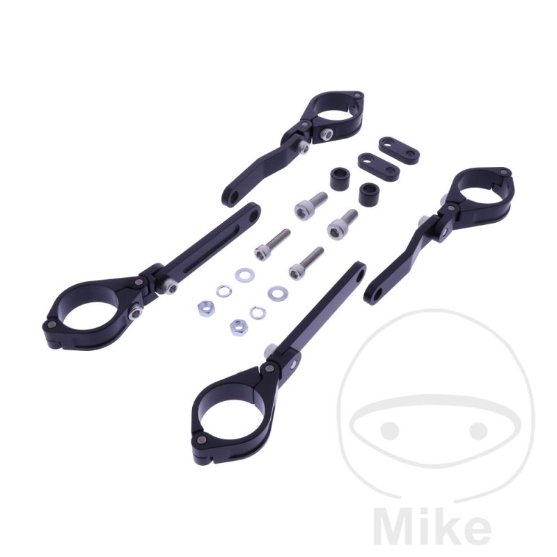 Soporte Faro Daytona 35 mm EINST Negro | Motos Camaral