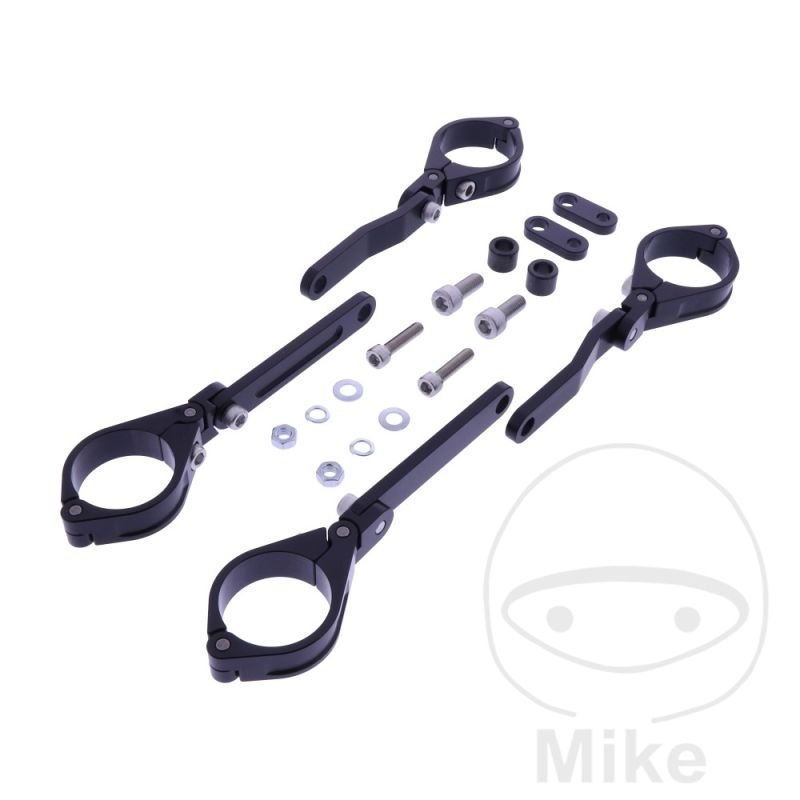 Soporte Faro Daytona 39 mm EINST Negro | Motos Camaral