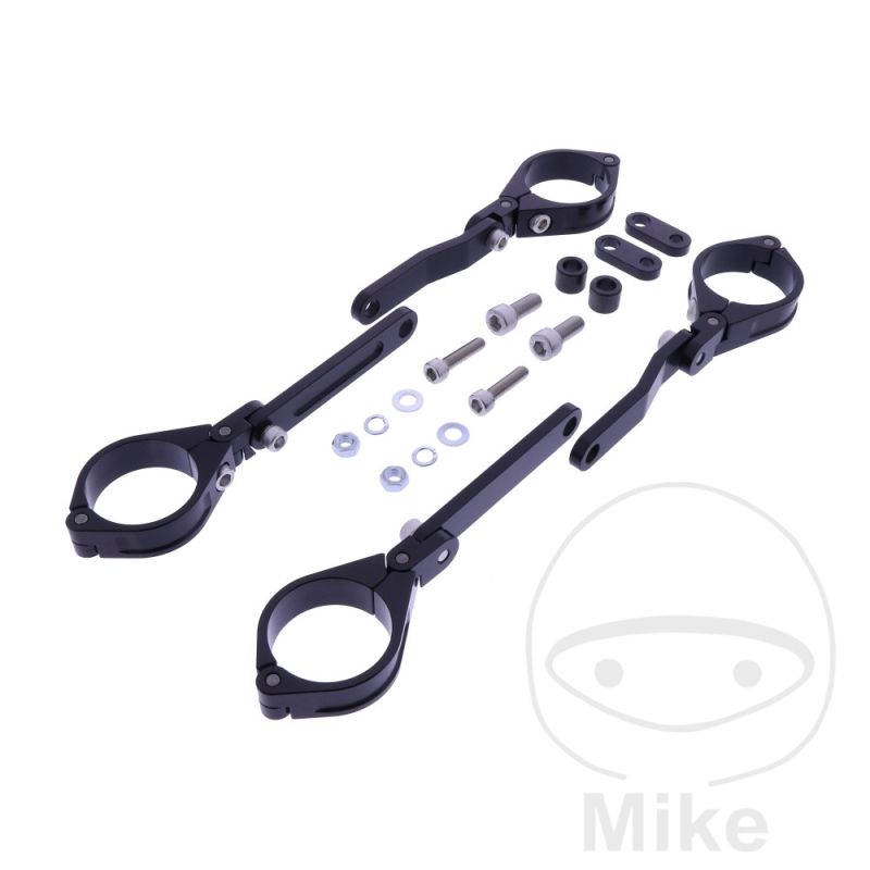 Soporte Faro Daytona 41 mm EINST Negro | Motos Camaral