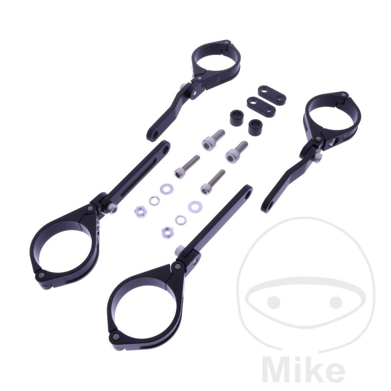 Soporte Faro Daytona 49 mm EINST Negro | Motos Camaral