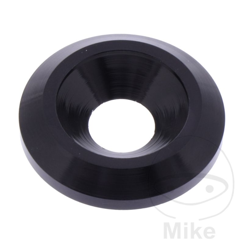 Arandela Lisa Fresada JMP Bolt M8 Aluminio Negro | Motos Camaral