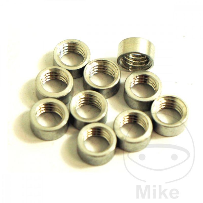 Espaciador JMP Bolt M8 10mm x 5mm Aluminio | Motos Camaral