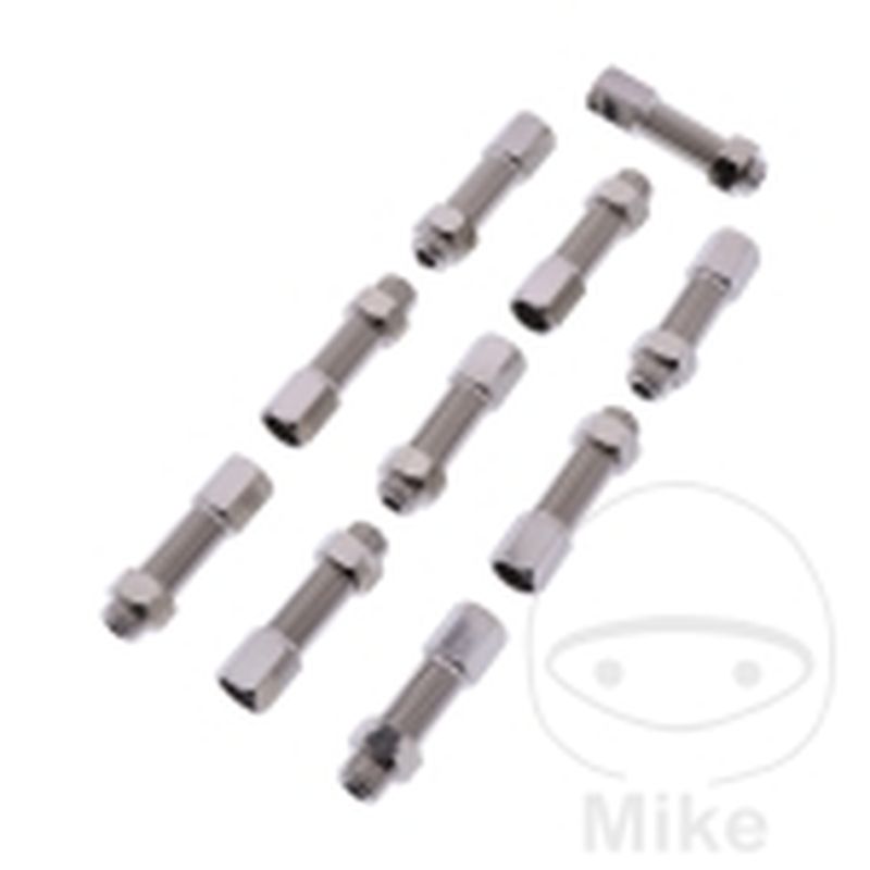 Tornillo Tensor de Cable JMP M8 x 1.25 mm (10 uds) | Motos Camaral