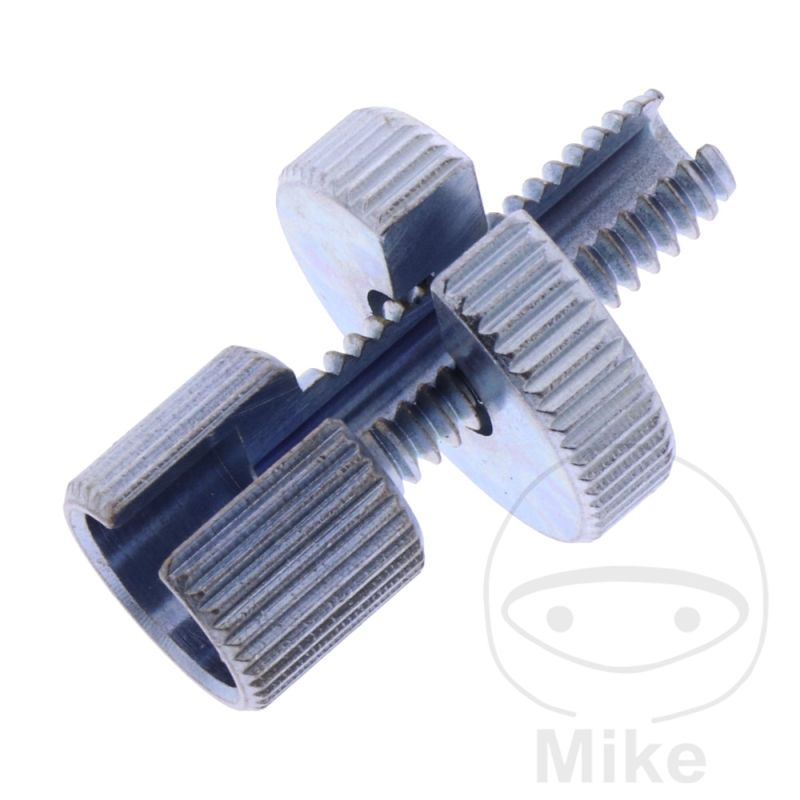 Tornillo tensor de cable ranurado JMP M6 x 1 mm | Motos Camaral
