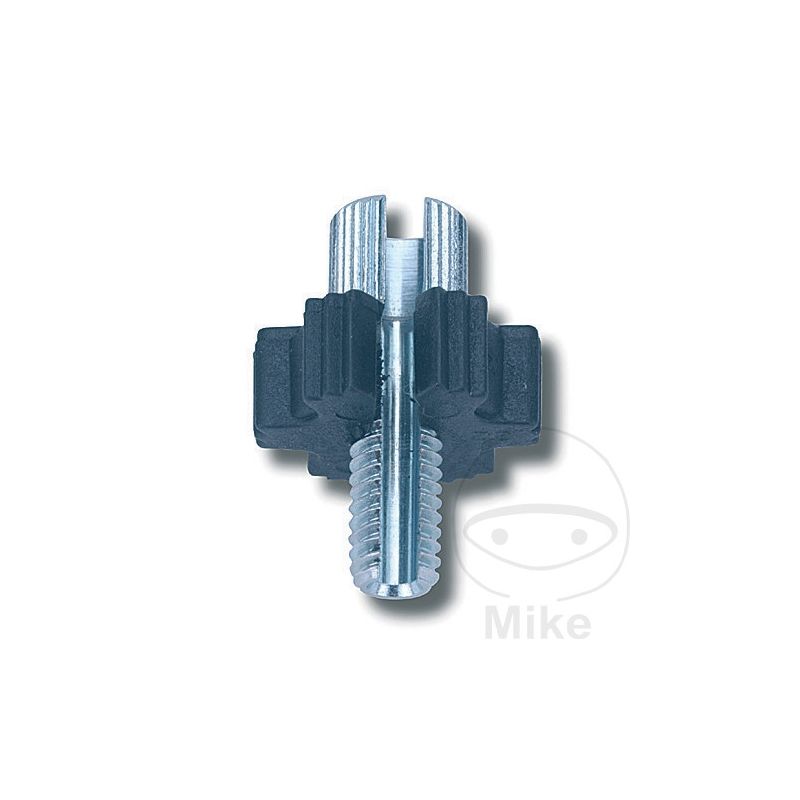 Tornillo Tensor de Cable Ranurado Domino M6x1mm | Motos Camaral