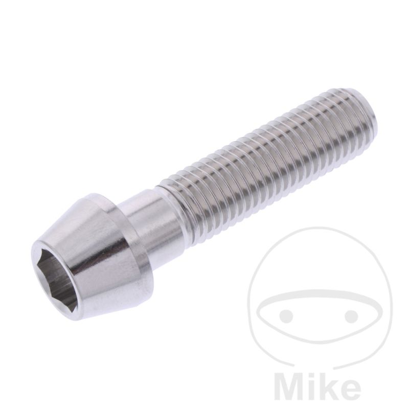 Tornillo Cónico M10 x 1.25 mm 40 mm Inox V4A | Motos Camaral