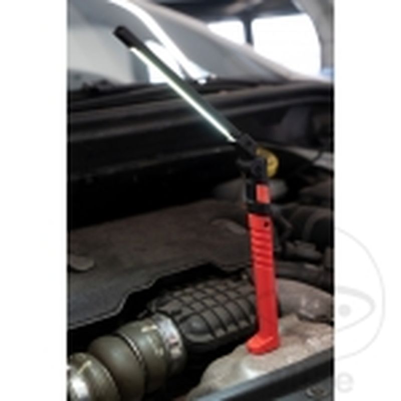 Linterna a batería LED JMP Flexible | Iluminación Taller | Motos Camaral