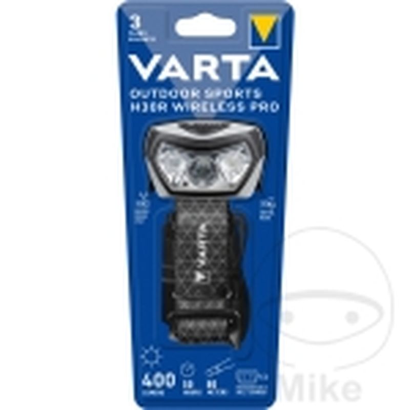 Linterna Frontal Varta H30R 400LM | Carga Inducción | Motos Camaral