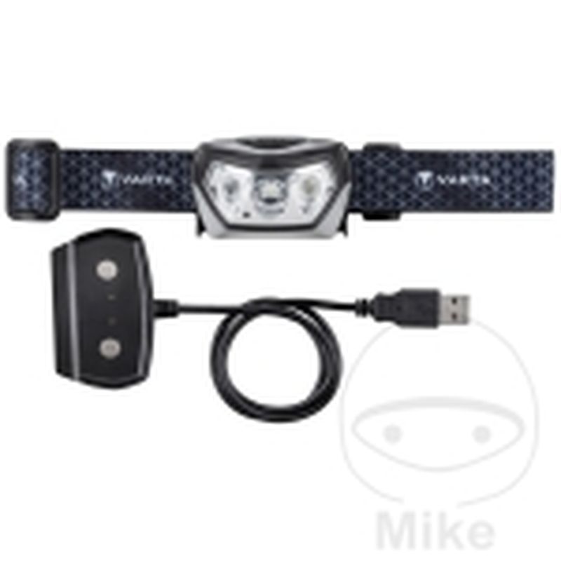 Linterna Frontal Varta H30R 400LM | Carga Inducción | Motos Camaral