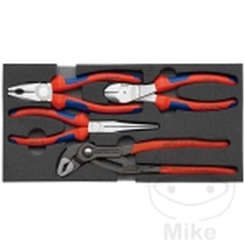 Kit de Herramientas con Inserto 4 Piezas | Knipex | Motos Camaral
