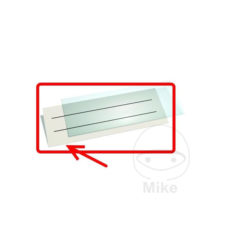 Portaetiquetas Universal 79X27MM Rauscher | Motos Camaral