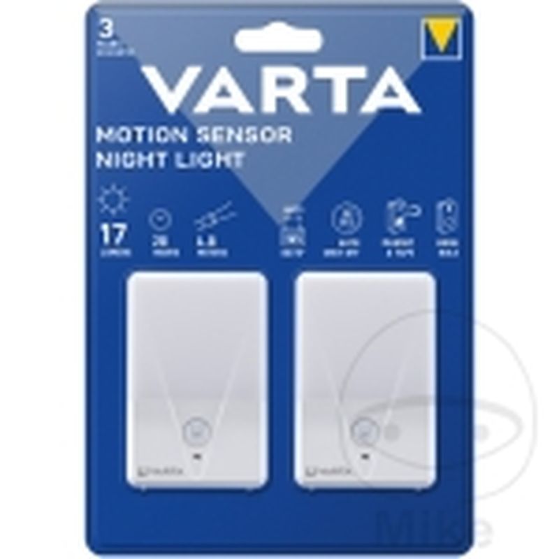 Luz MOTION Sensor Varta 2x | Iluminación Taller | Motos Camaral