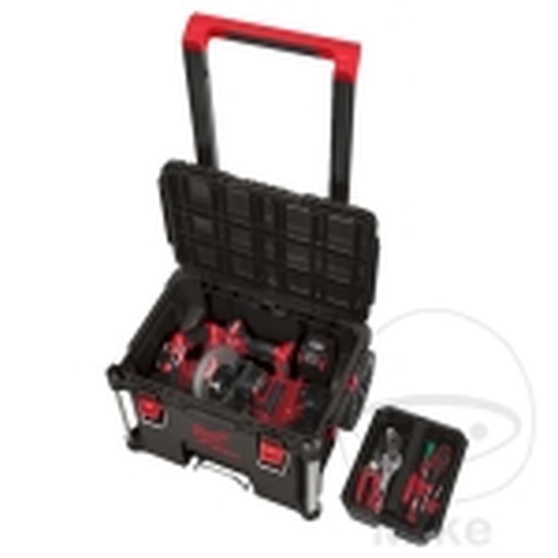 Trolley con 1 Maleta Milwaukee PACKOUT | Motos Camaral