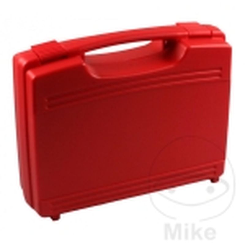 Maleta de Plástico Roja 260x210x76mm con Einlage | Motos Camaral
