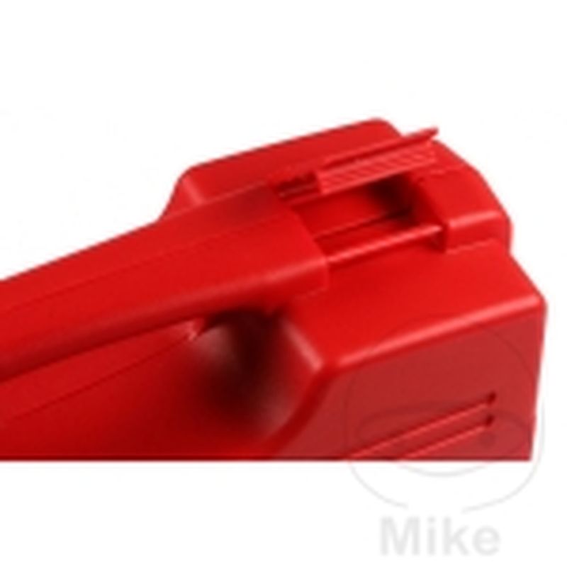 Maleta de Plástico Roja 260x210x76mm con Einlage | Motos Camaral