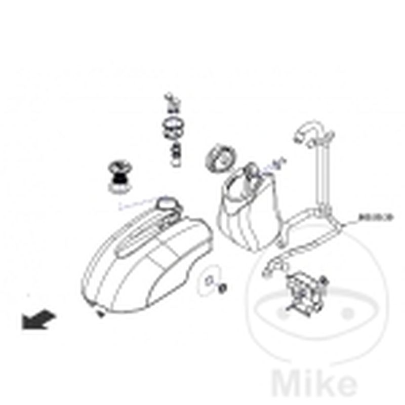 Manguera Aspiración Aguas Sucias JMP Rex 350 | Motos Camaral
