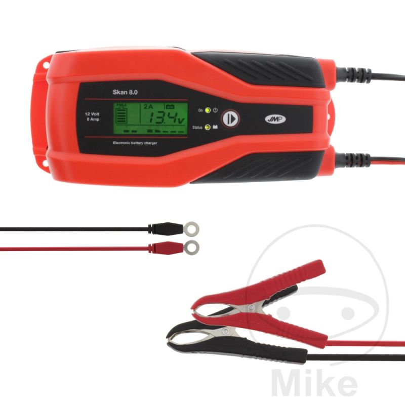 Cargador de Batería JMP Skan 8.0 12V 2-8A | Motos Camaral