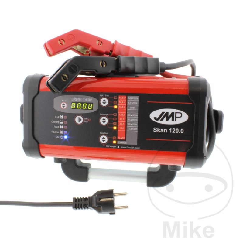 Cargador de Batería JMP Skan 120.0 12V 120A | Motos Camaral