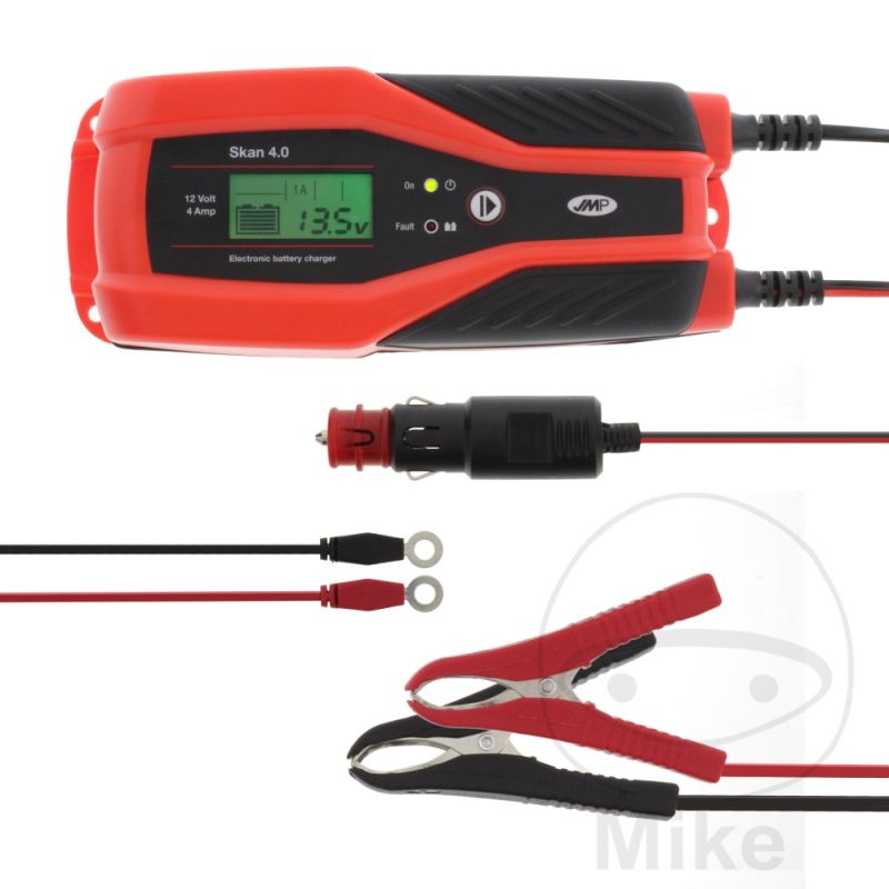 Cargador de Batería JMP Skan 4.0UK 12V 1-4A | Motos Camaral