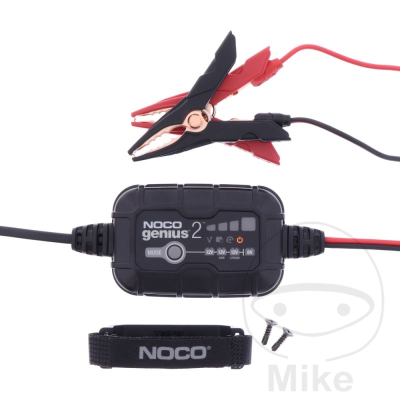 Cargador de Batería Noco Genius2 6/12V 2A | Motos Camaral