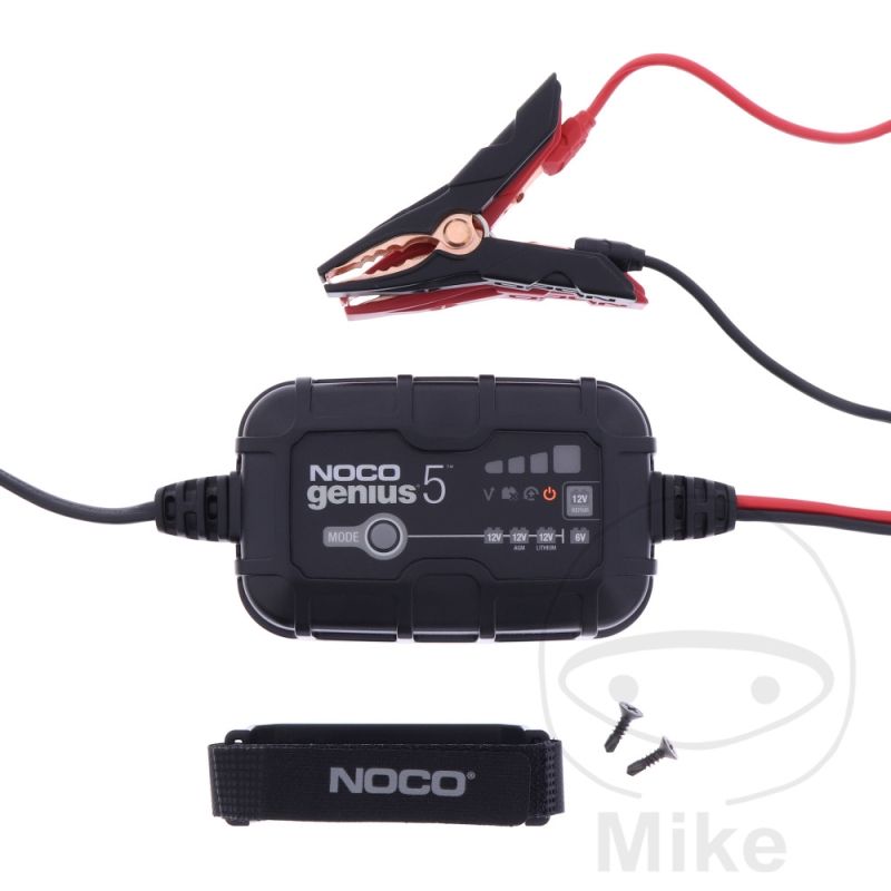 Cargador de Batería Genius5 EU 6/12V 5A | Noco | Motos Camaral