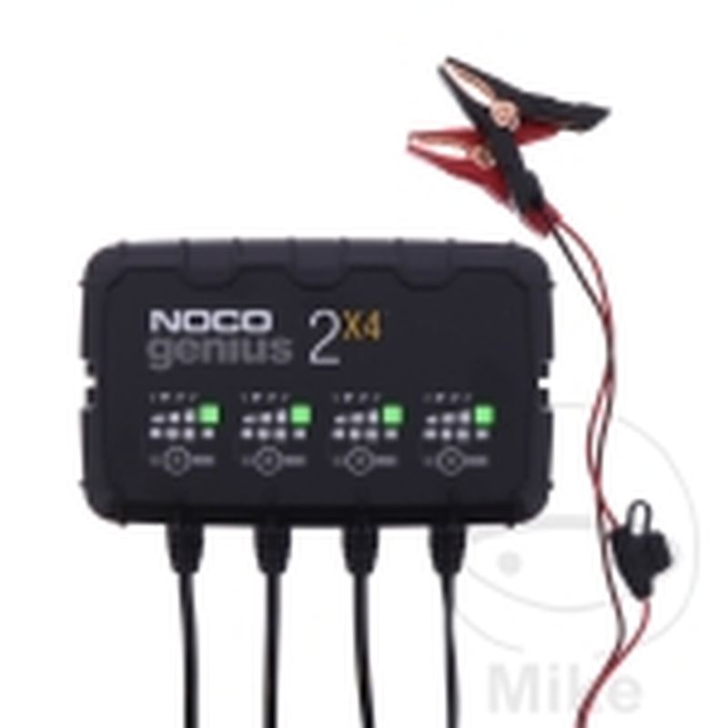 Cargador de Batería Genius 2x4 6/12V 4x2A | Noco | Motos Camaral