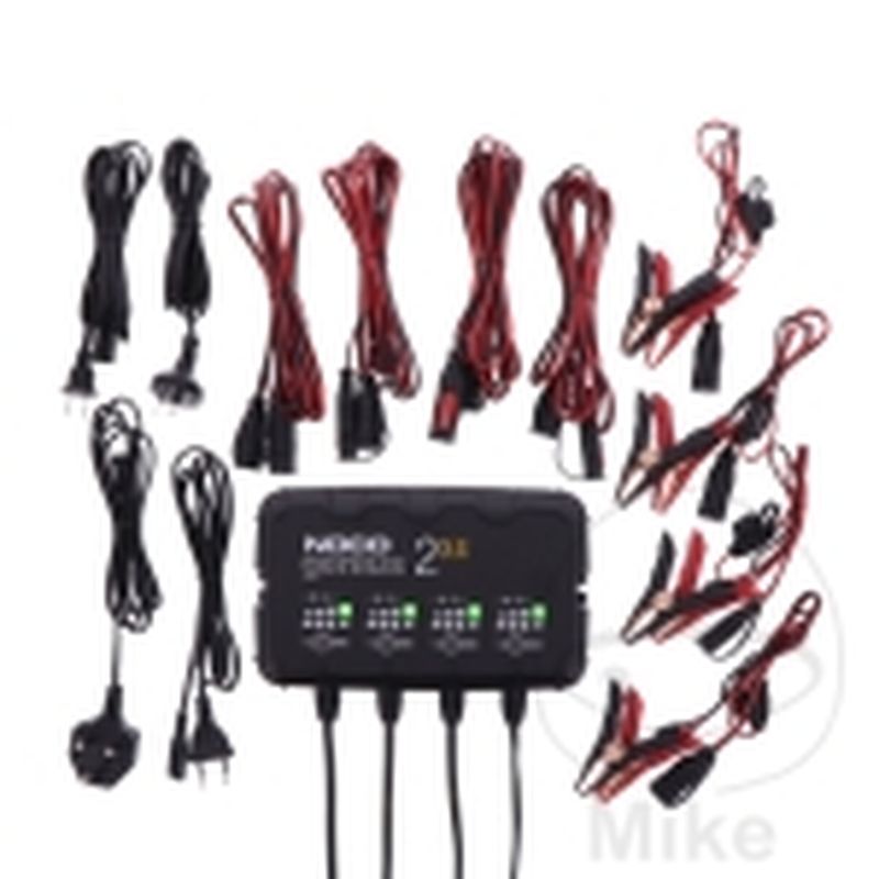 Cargador de Batería Genius 2x4 6/12V 4x2A | Noco | Motos Camaral