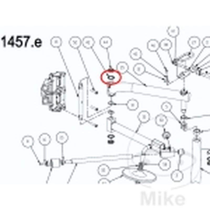 Arandela de seguridad Monty 7021722 | Recambio Desmontadora | Motos Camaral