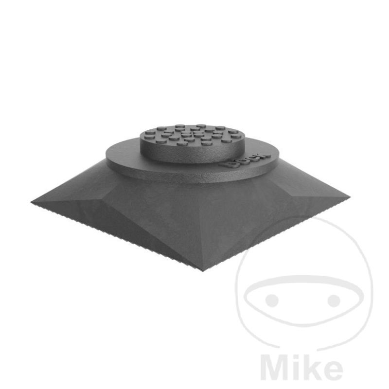 Soporte EV-GUMMIPYRAMIDE RUNDE 42 mm Plano | Motos Camaral