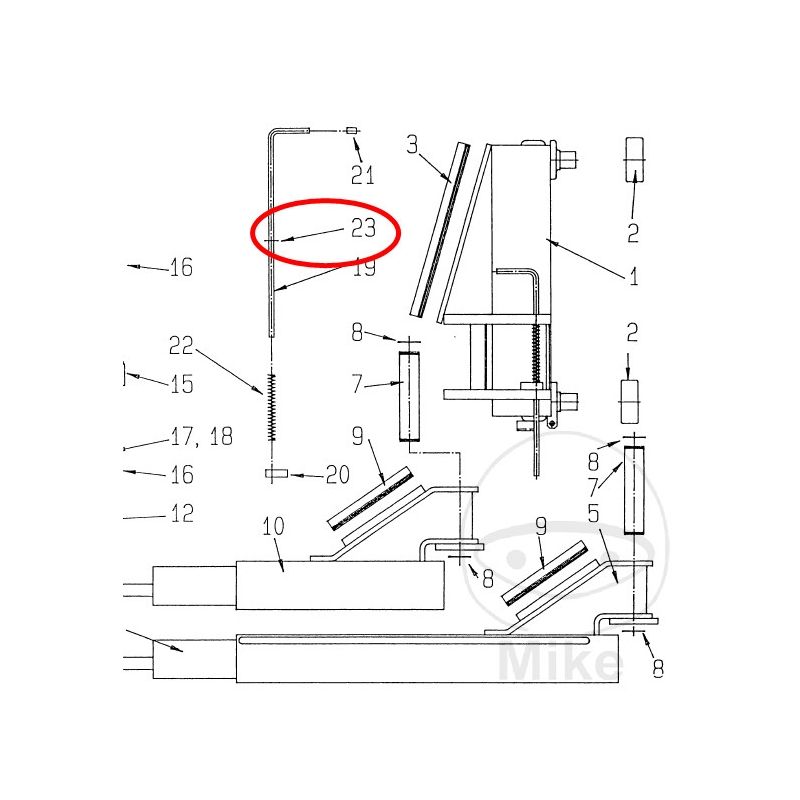 SPANNHUELSE TAA DMR.3X16 | Recambio Plataforma | Motos Camaral