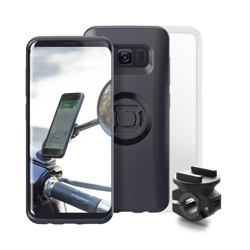 Pack completo moto al retrovisor SP Connect para Samsung S8 - motoscamaralweb.com