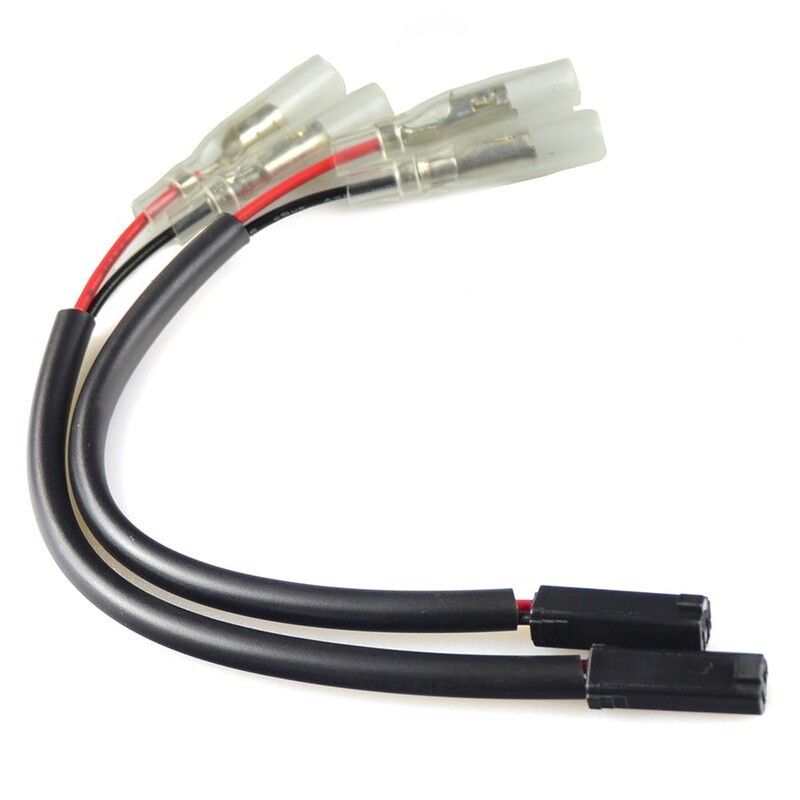 Cable adaptador plug &amp;amp; play para intermitentes Suzuki - motoscamaralweb.com
