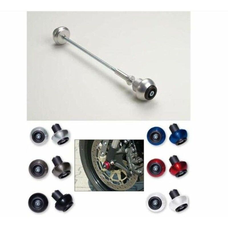 Protector de eje delantero Z800. negro LSL 555K144SW - motoscamaralweb.com