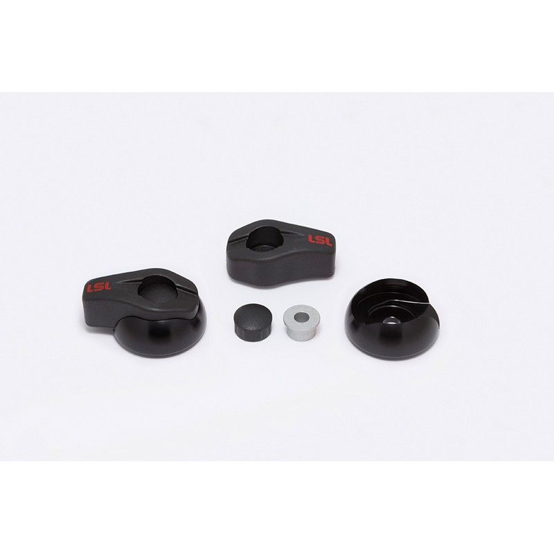 Protectores de carenado negro LSL 550-002SW - motoscamaralweb.com