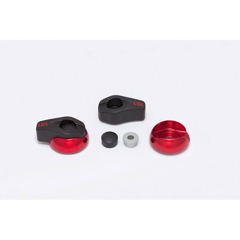 Protectores de carenado Rojo LSL 550-002RT - motoscamaralweb.com
