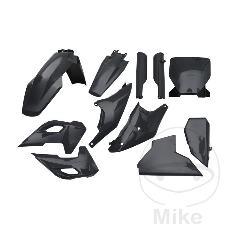 Kit Completo de Plásticos Gris para Enduro y Cross | Motos Camaral