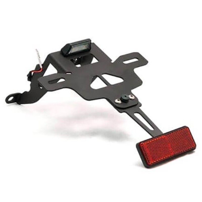 Soporte portamatrícula aluminio LSL 460K126 - motoscamaralweb.com